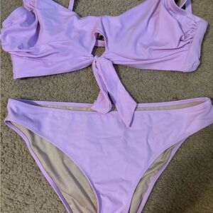 Shade & Shore Pink Bikini Set